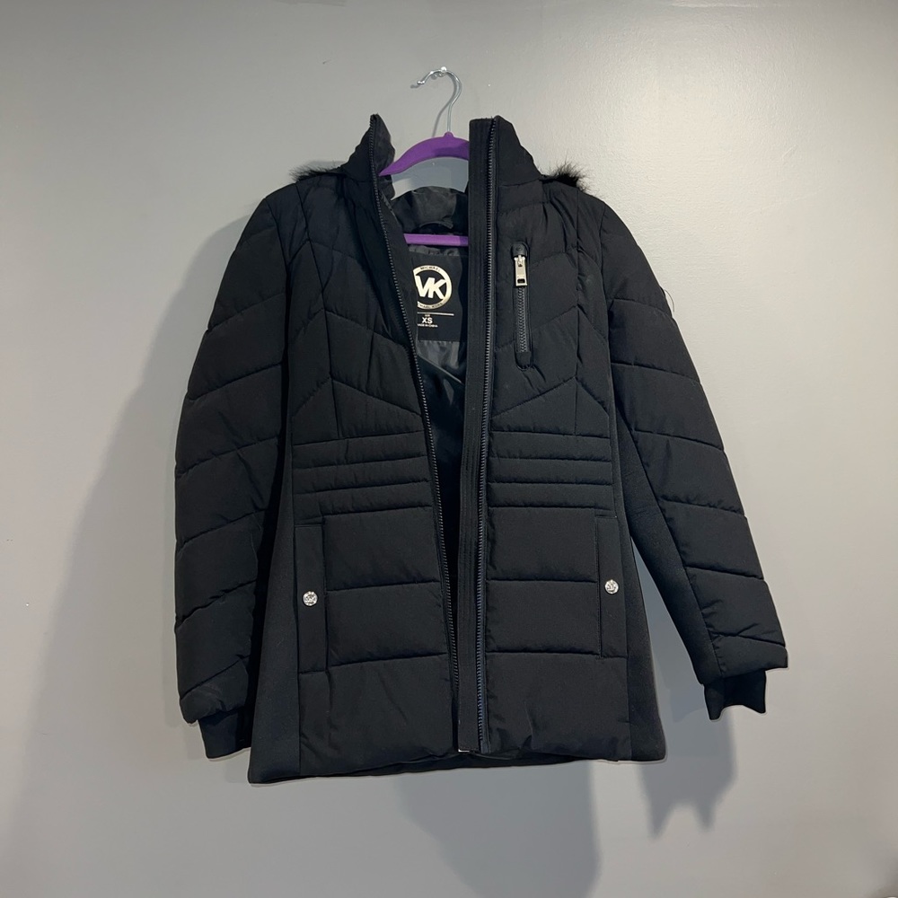 Michael Kors Black Puffer Coat
